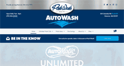 Desktop Screenshot of poshwash.com